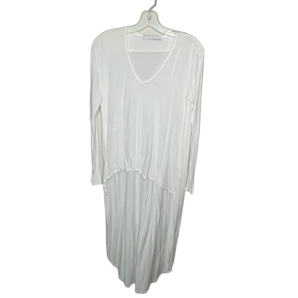Stillwater High Low Shirt White